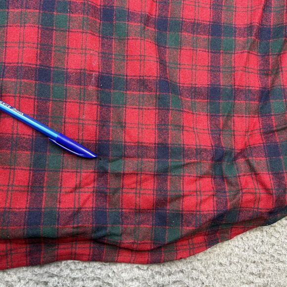 Pendleton Red and Black Plaid Casual Button Down Shirt - Picture 13 of 14